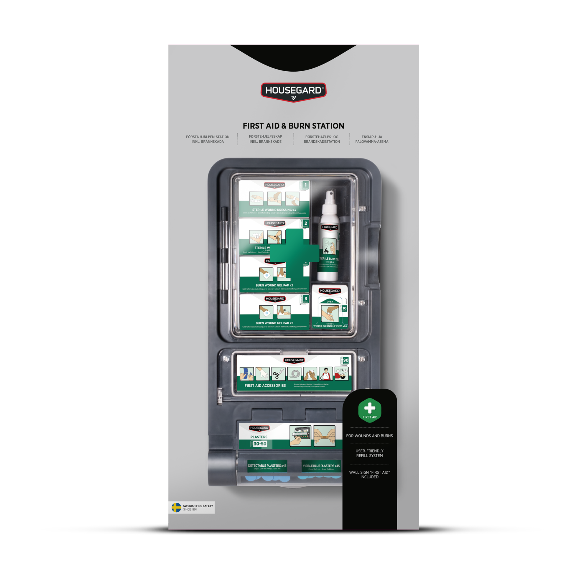 Housegard Ensiapuasema, palovammat - Image 3