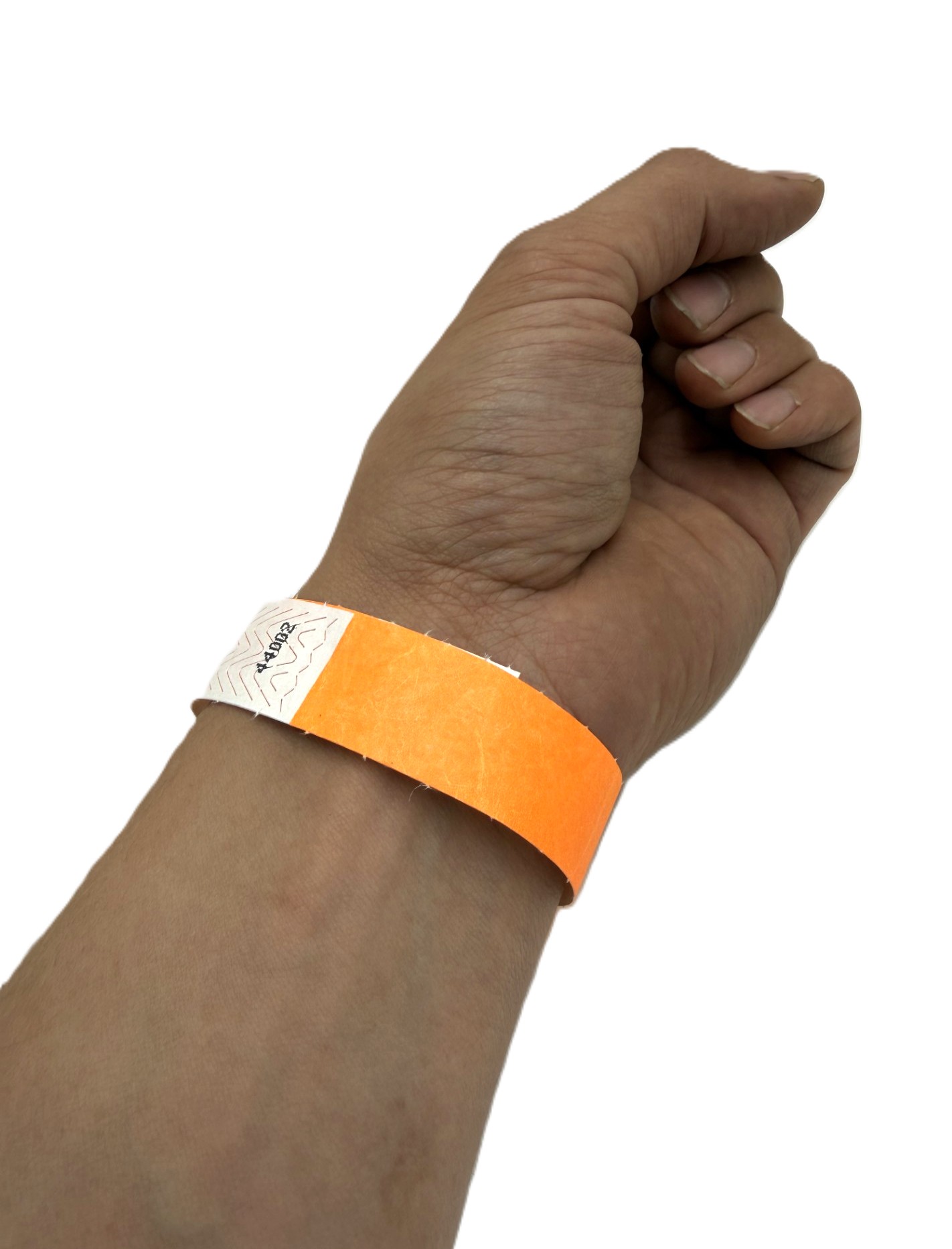 Tapahtumaranneke TYVEK oranssi (100 kpl)